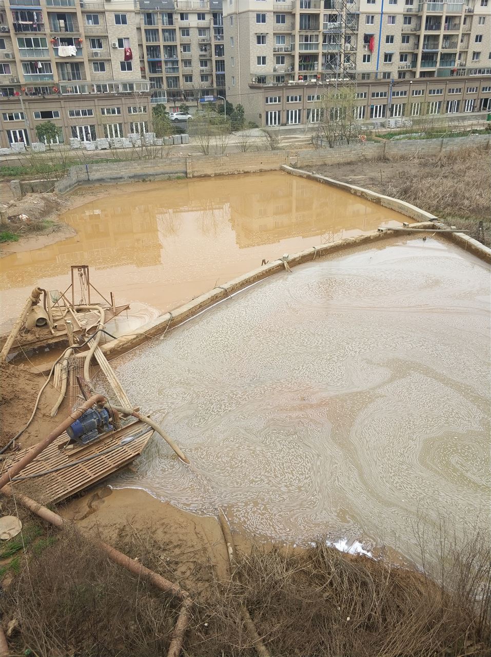 舞钢沉淀池淤泥清理-厂区废水池淤泥清淤