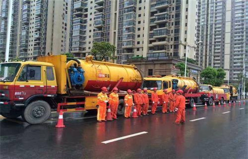 舞钢市政管道清淤